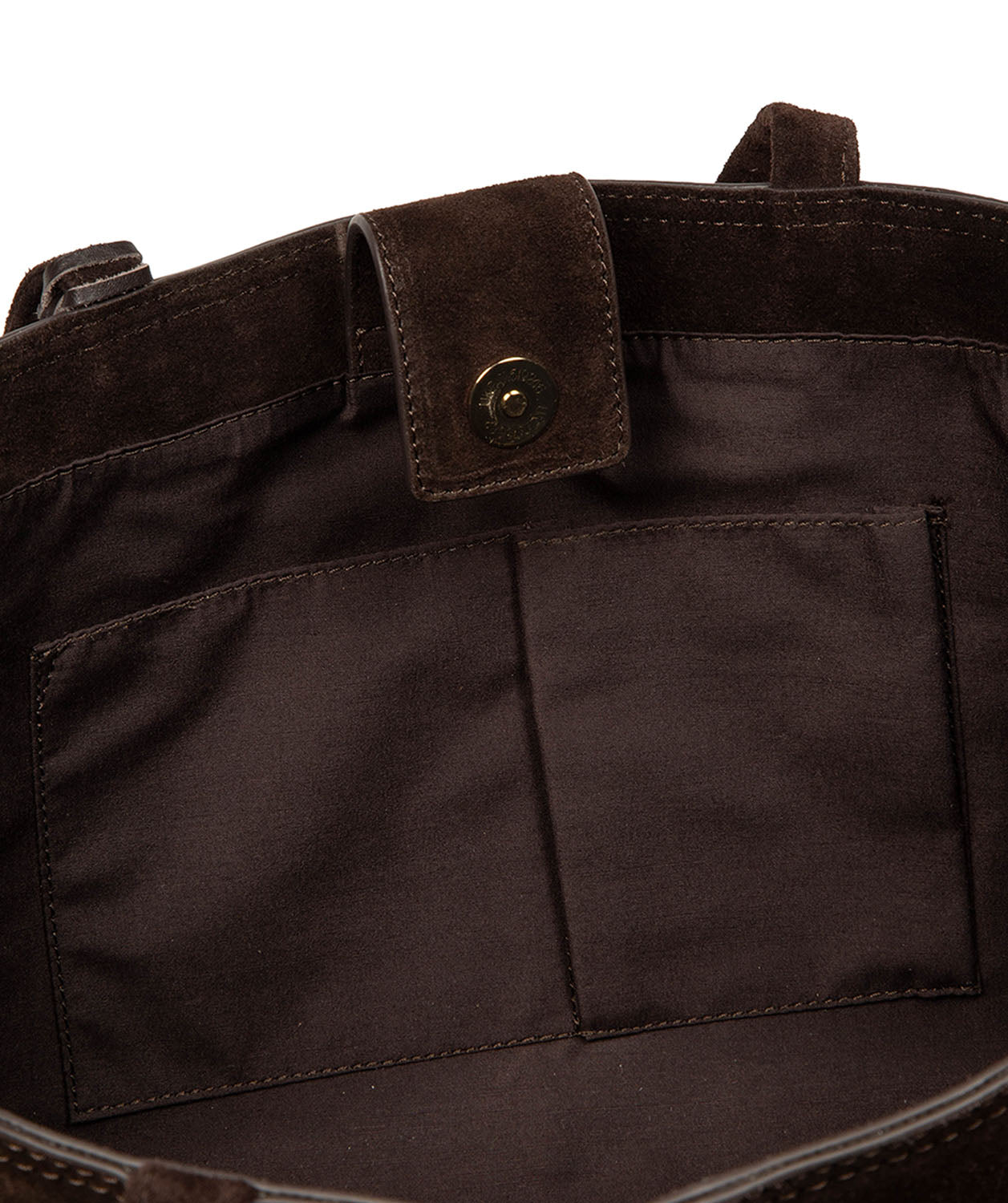 'Matilde' Cocoa Suede Handbag