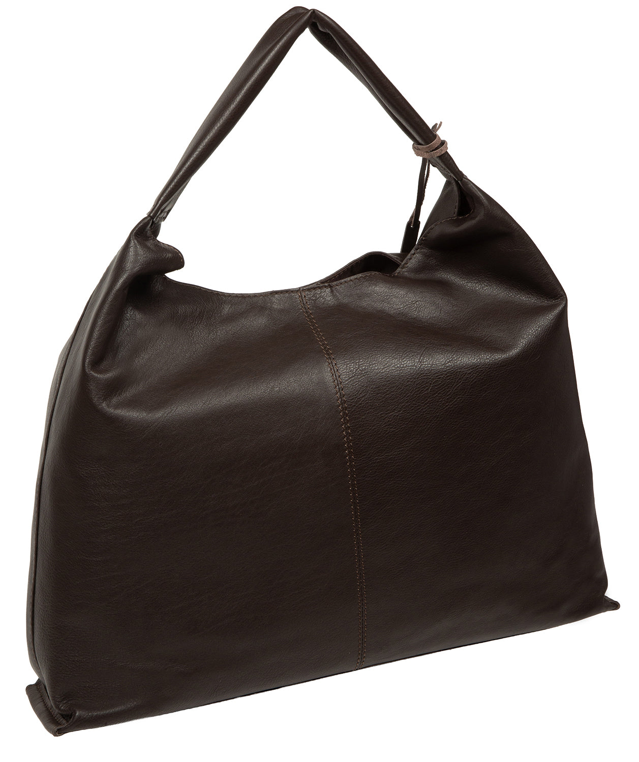 'Aspen' Cocoa Leather Tote Bag