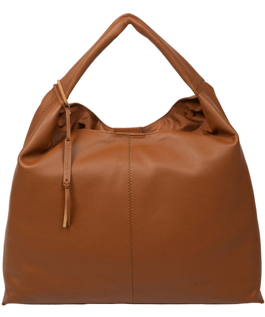 'Aspen' Tan Leather Tote Bag