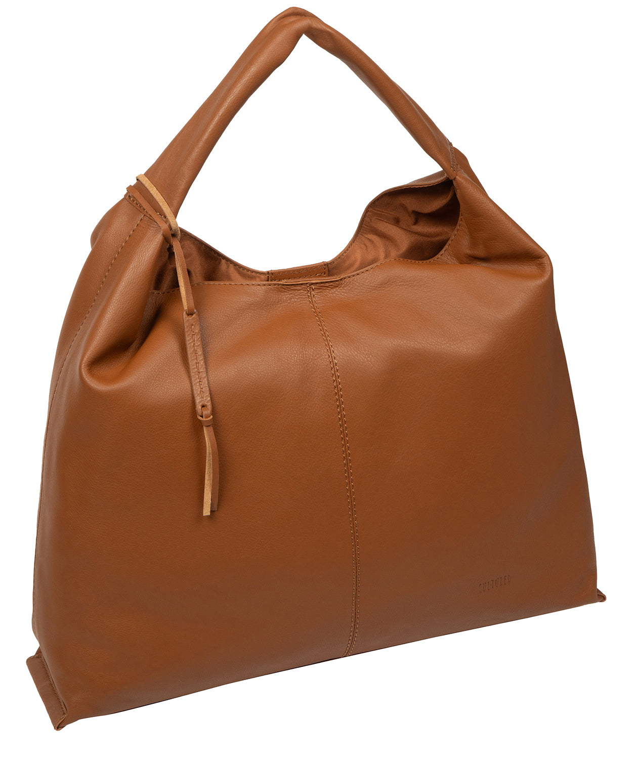 'Aspen' Tan Leather Tote Bag