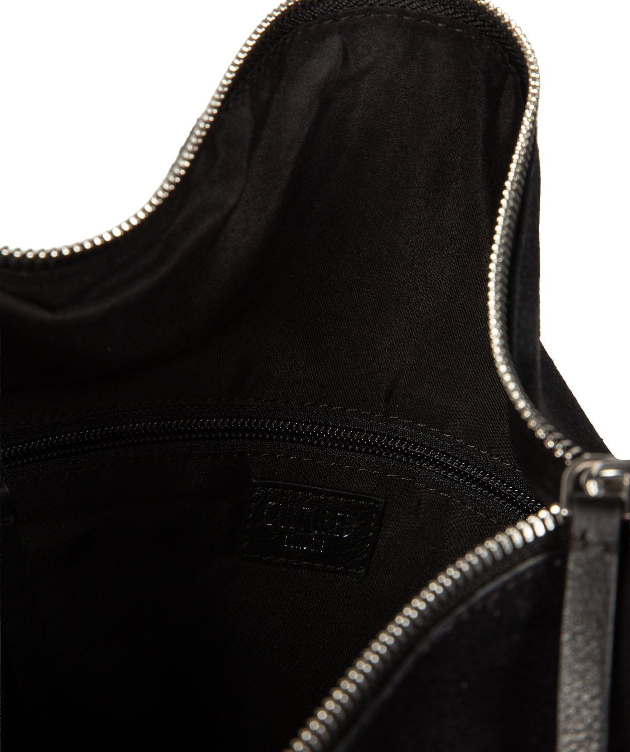 'Harmony' Black Suede Leather Tote Bag