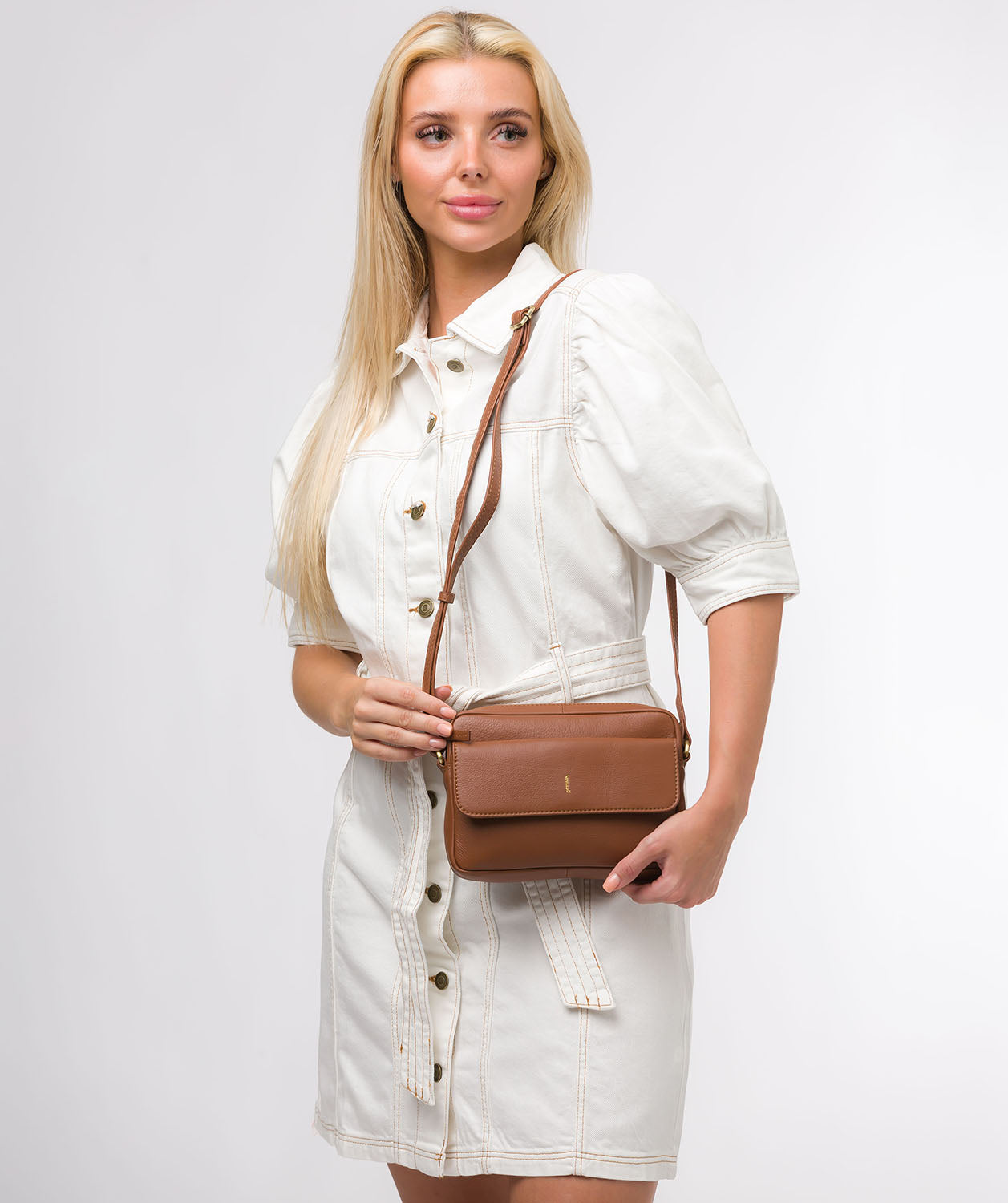 Jodie crossbody bag worn across body styling