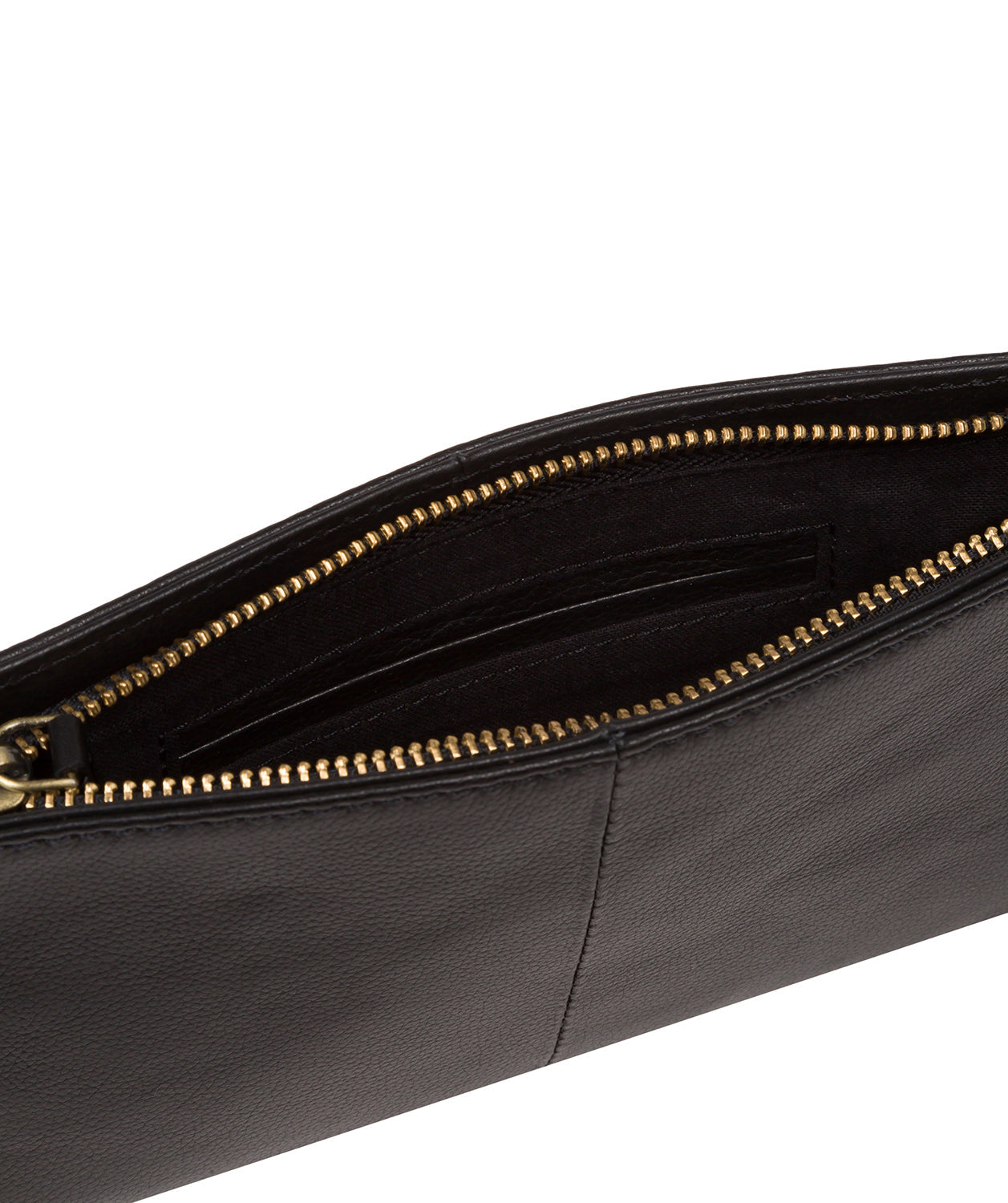 Evening phone bag styled on-model for evening wear