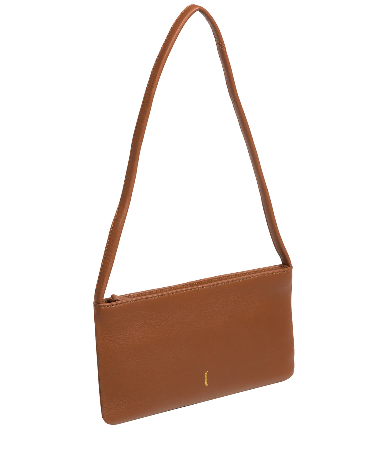 close-up of quality Nappa leather craftsmanship