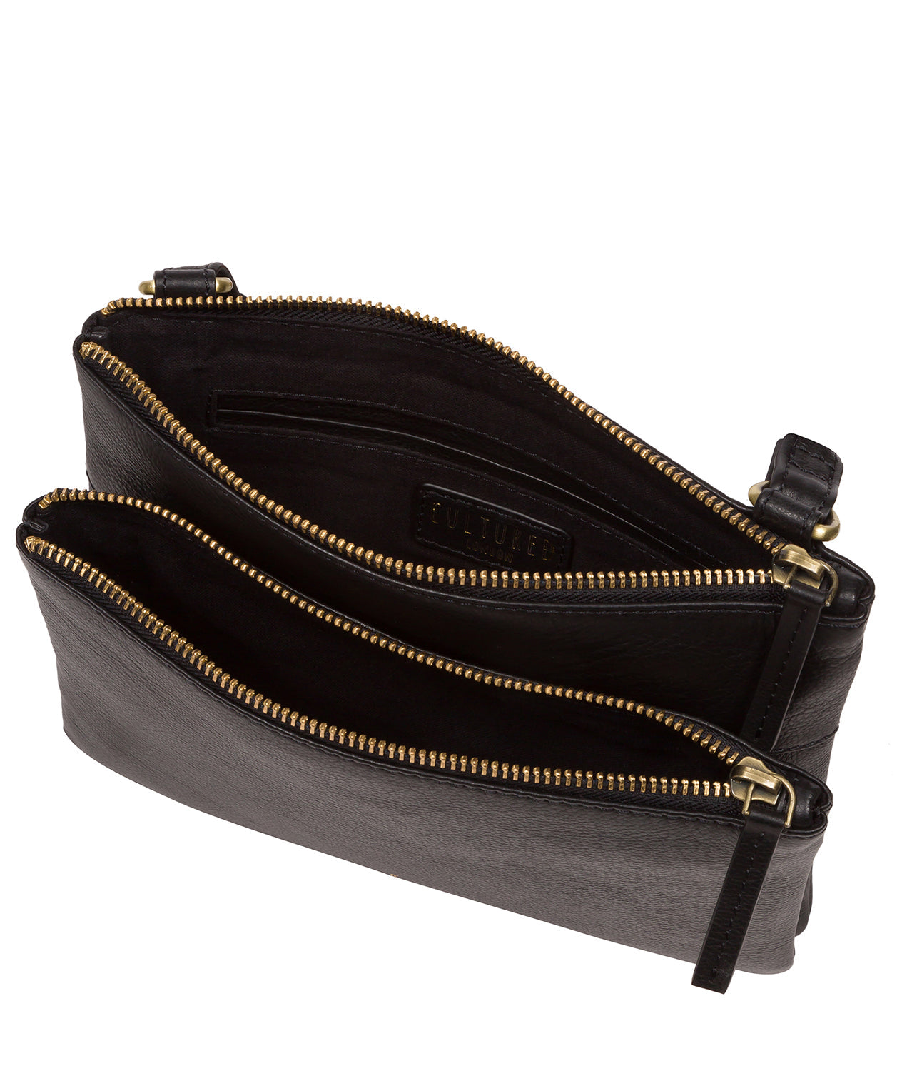 Demi bag worn across body styling shot