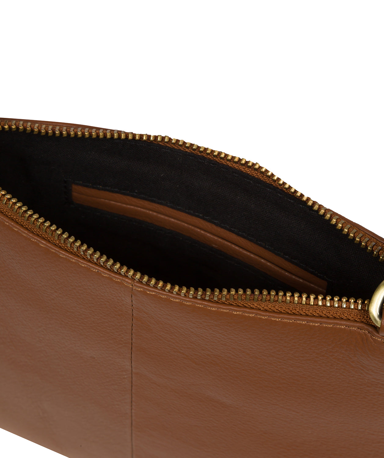 Demi bag flat lay showing compact silhouette