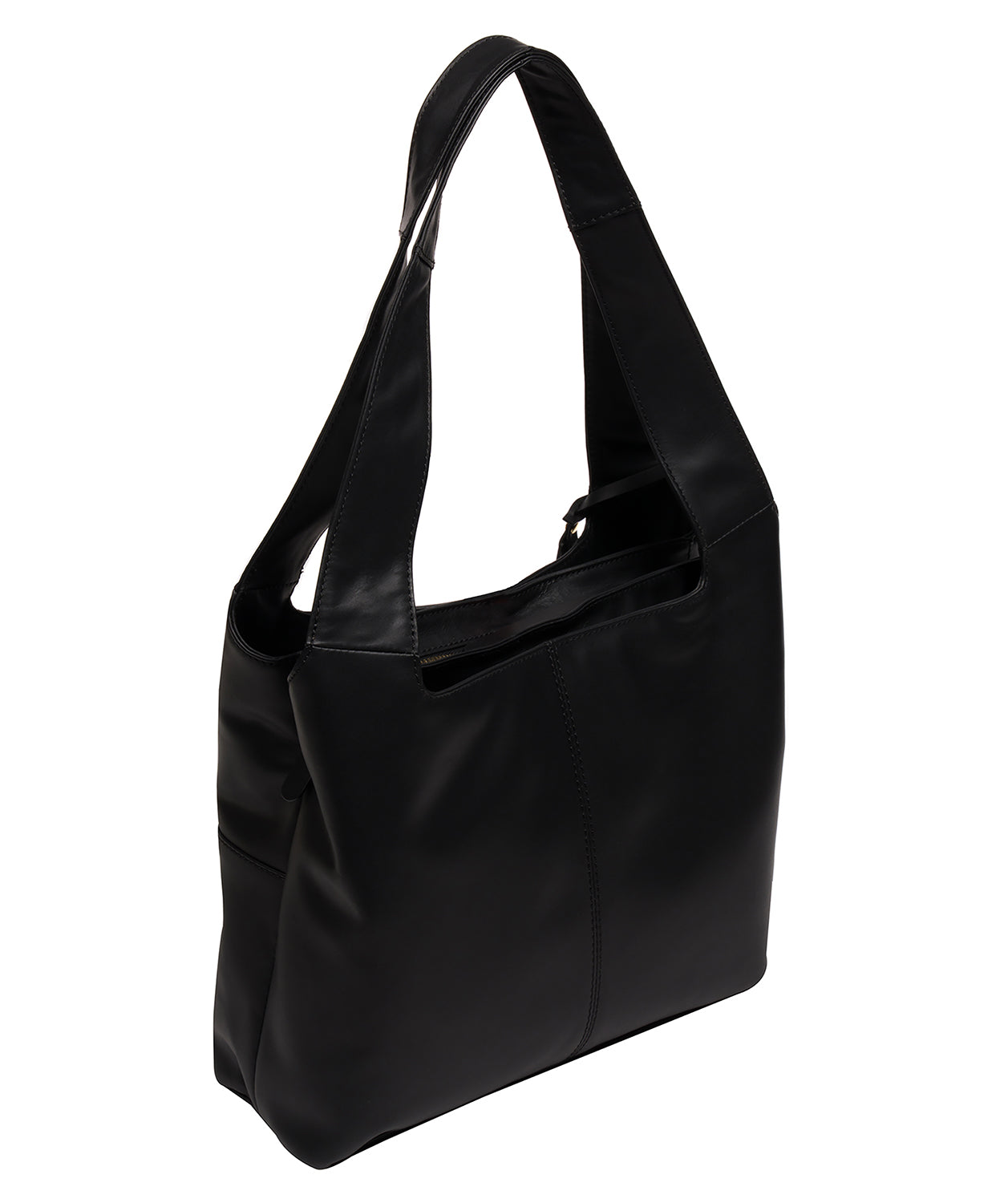 Ariel bag interior zip pocket and slip pocket detail