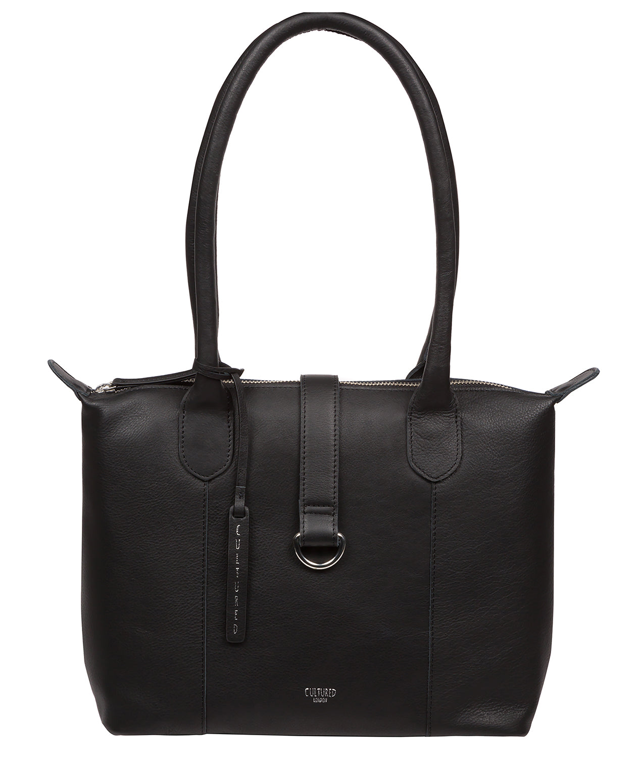 Uma tote bag three-quarter angle showing structure