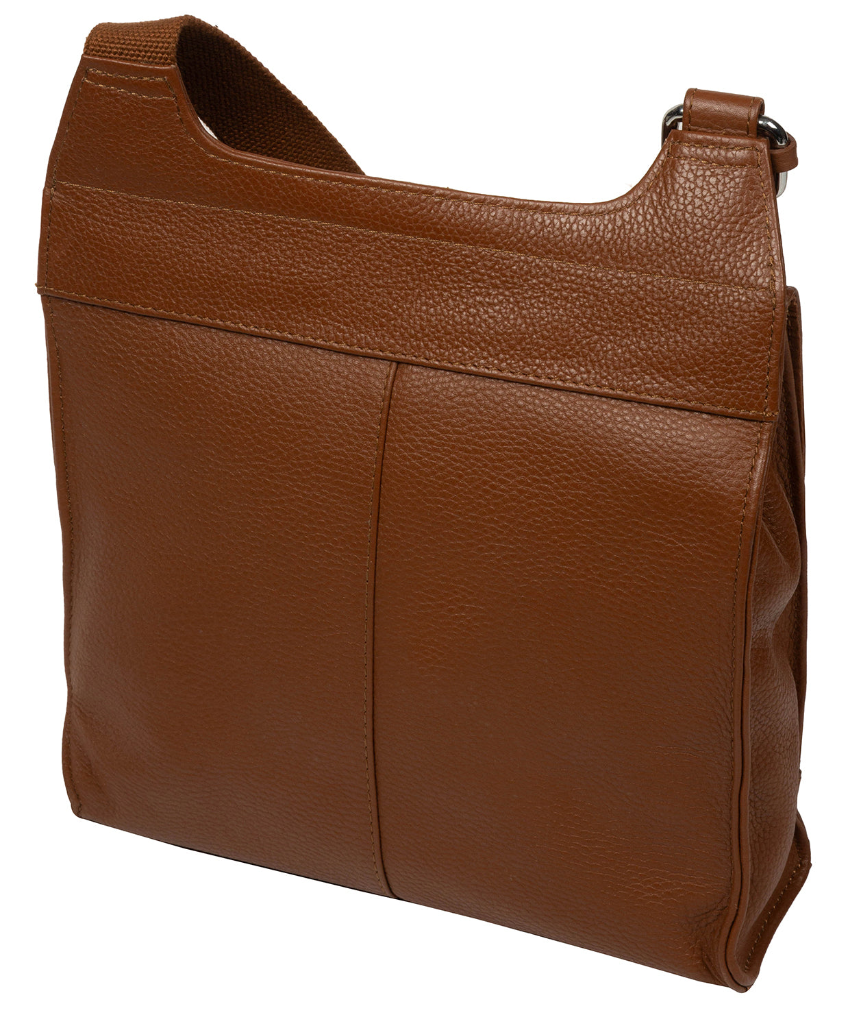 Interior slip pocket and zipped pocket storage compartment