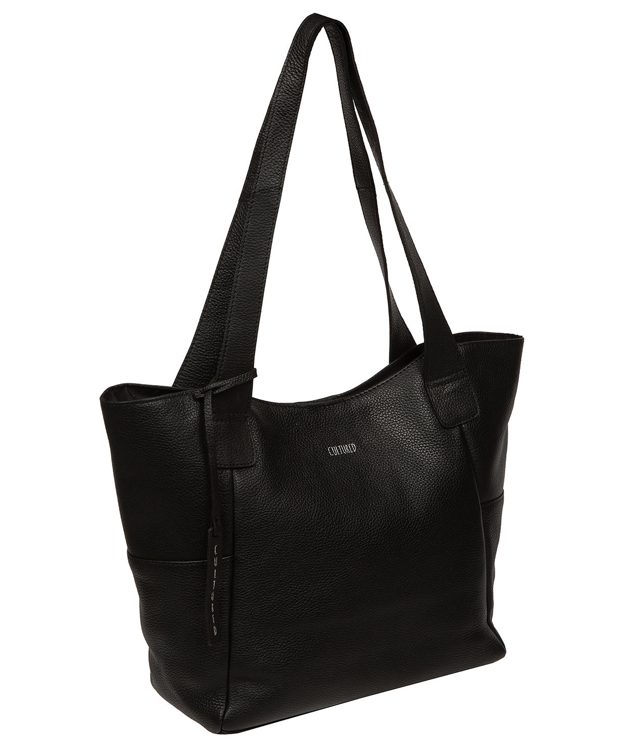 Interior zip pocket and slip pocket organisation