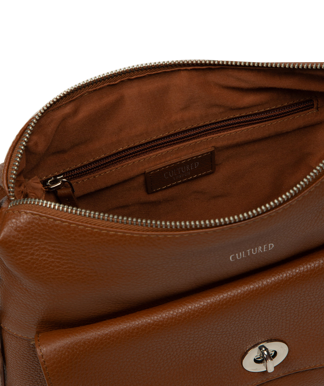 twist lock fastener and fold-over top closure