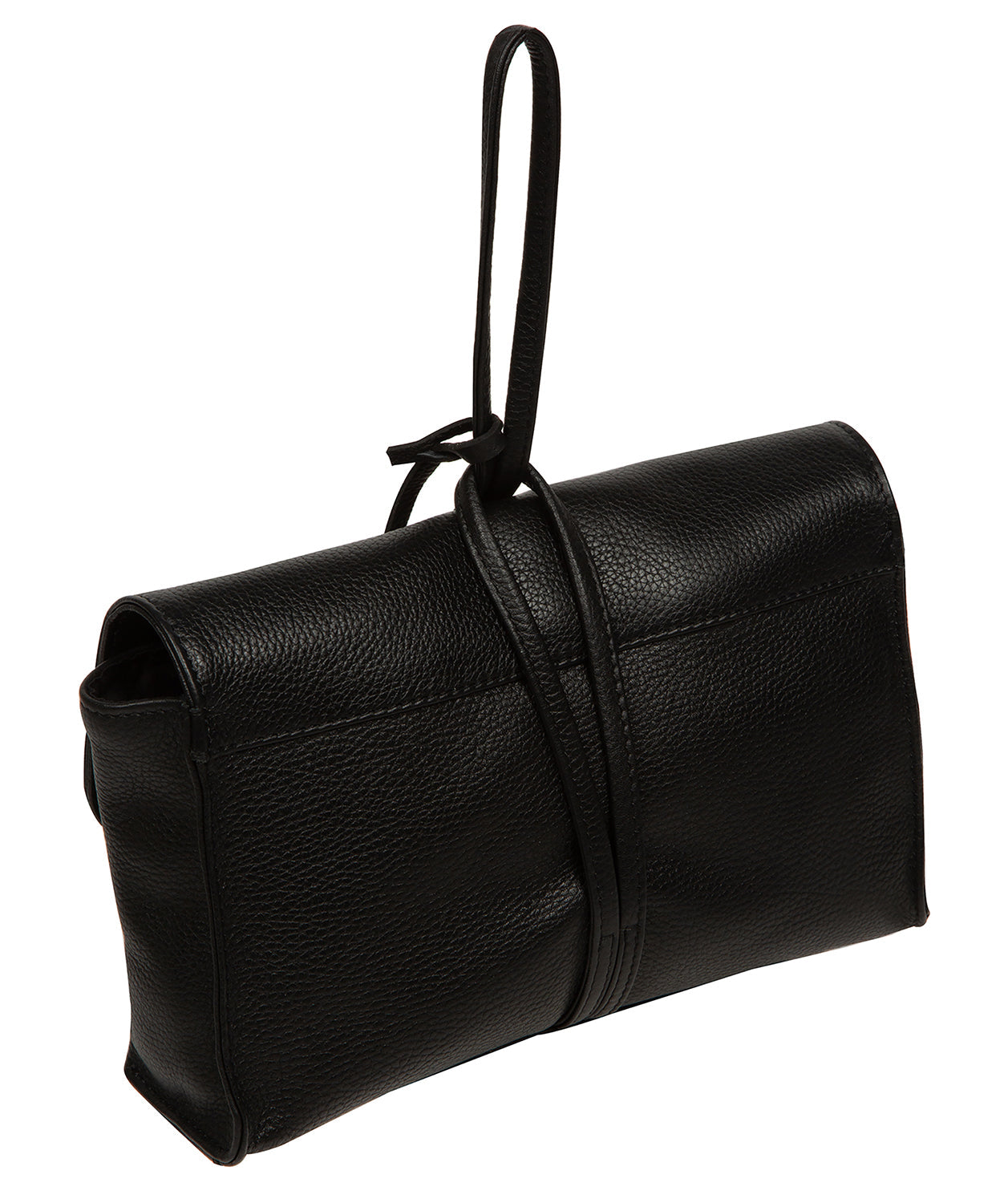 interior fully lined compartment with zipped pocket