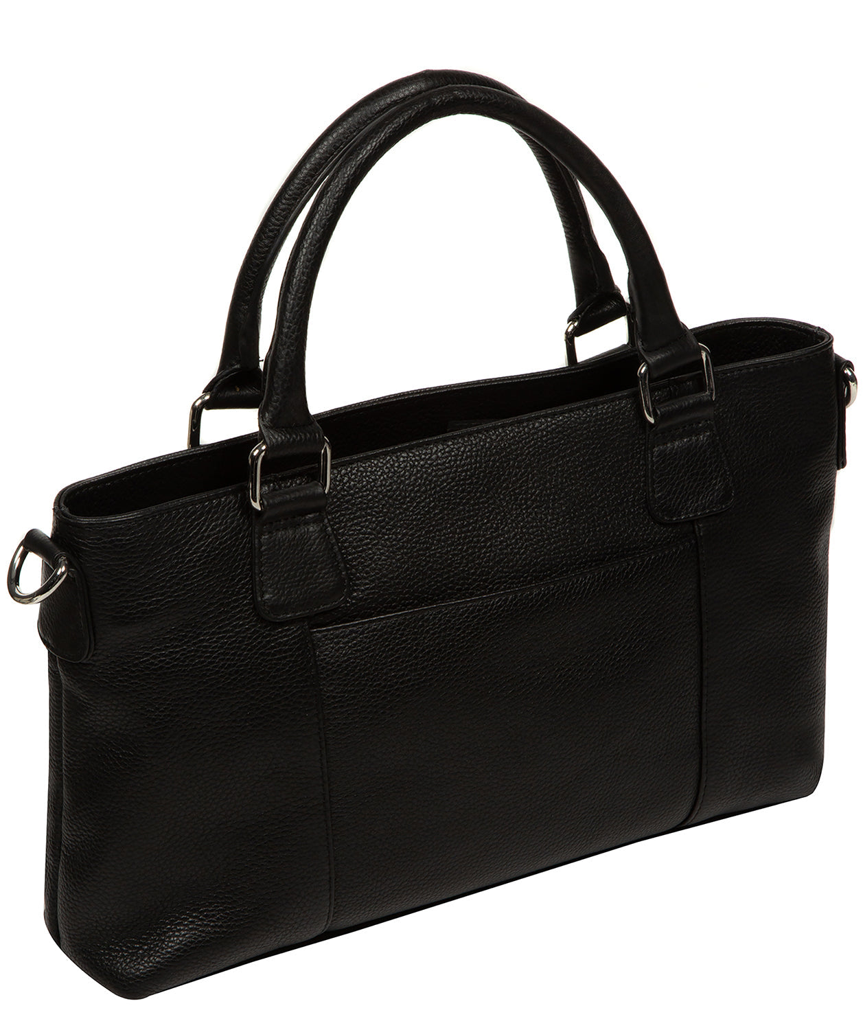Interior detail with zipped pocket and slip pocket organisation