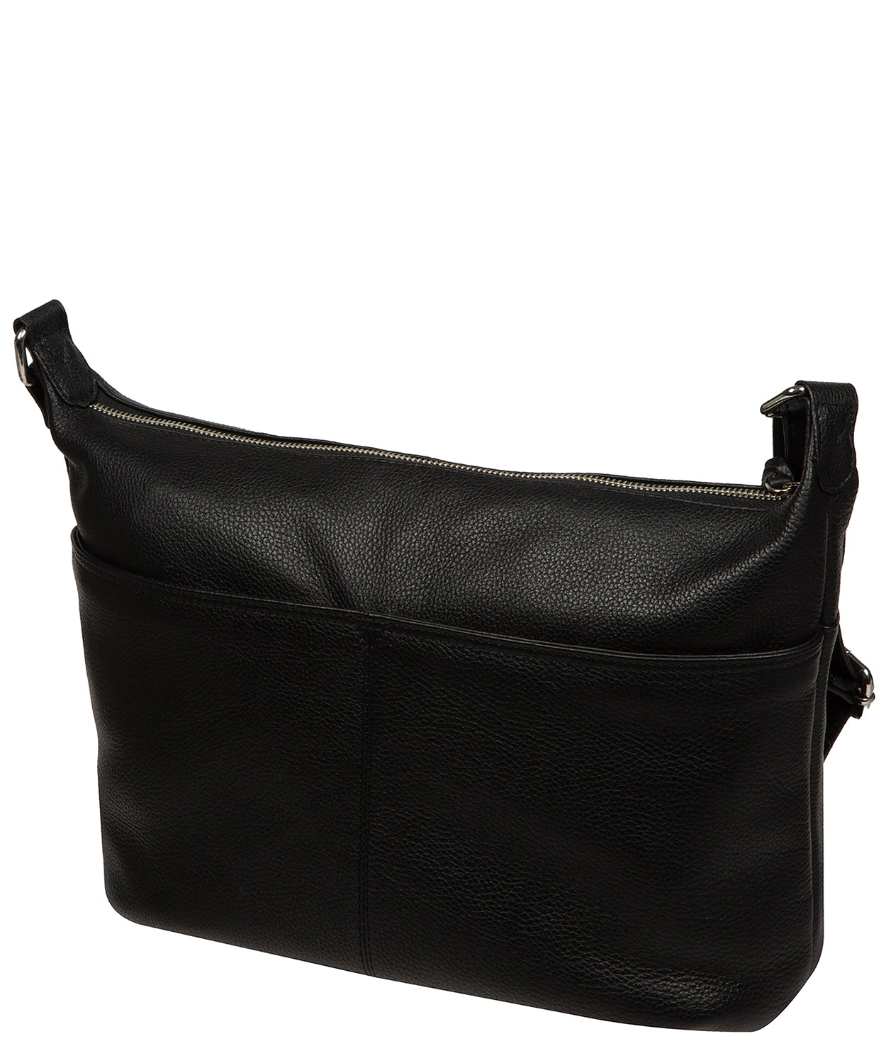 Interior organised storage with zipped pocket and slip pockets