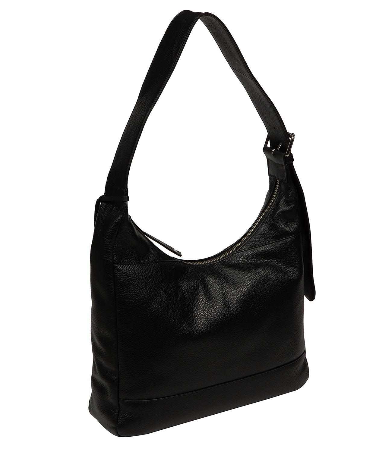 Adjustable single handle with belt buckle strap mechanism